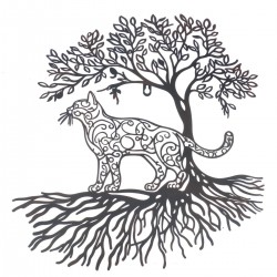 Adorno de Pared Árbol con...