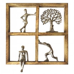 Adorno De Pared Con Figuras...