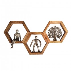 Adorno De Pared Con Figuras...