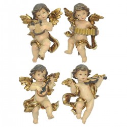 Figura De Ángel Músico De...