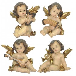 Conjunto De 4 Ángeles De...