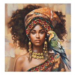 Cuadro Decorativo Africana...