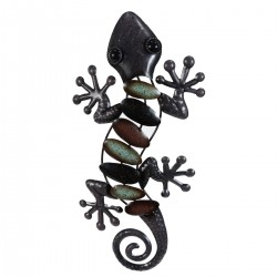Lagarto De Metal Para Pared...