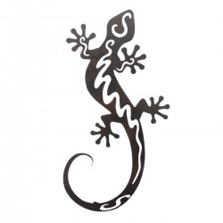 Lagarto De Metal Para Pared...