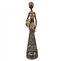 Estatua Africana De Resina...