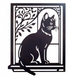 Adorno de Pared Gato en...