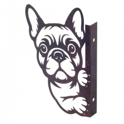 Adorno De Pared Metal Perro...
