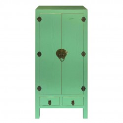 Armario De Madera Verde...