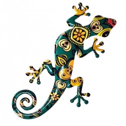Adorno De Pared Lagarto De...
