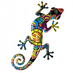 Adorno De Pared Lagarto De...