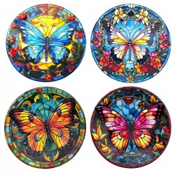 Set de 4 Adornos De Pared...