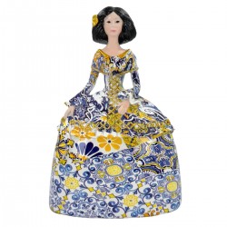 Figura Decorativa Menina de...