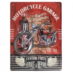 Cartel De Metal Decorativo...