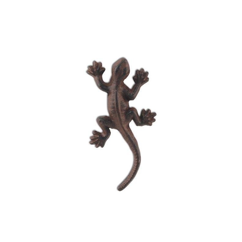 Figura Lagarto Metal 17 cm