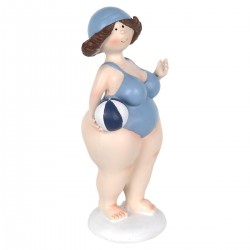 Figura De Bañista De Resina...
