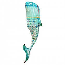 Ballena Decorativa De Metal...