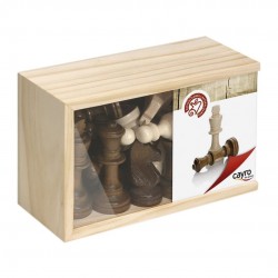 Juego de ajedrez de madera...