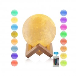 Lámpara Luna Nocturna con...