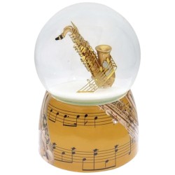 Bola musical saxo giratoria...