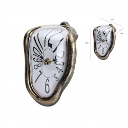 Reloj Decorativo PVC Dorado...
