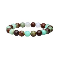 Pulsera de Crisoprasa 10mm...