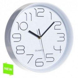 Reloj de Pared Numeros Blanco 28 cm