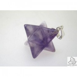 Colgante Merkaba en Amatista