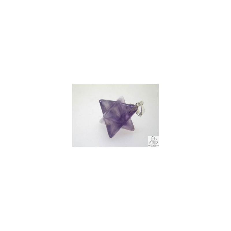 Colgante Merkaba en Amatista